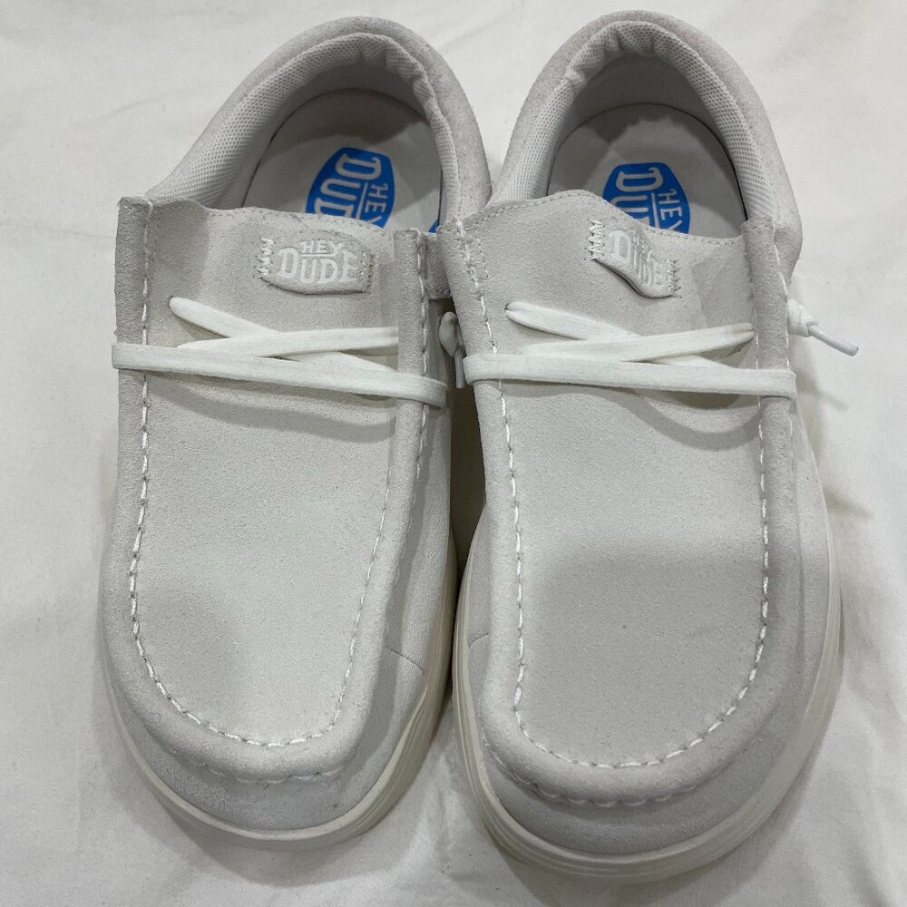 Hey Dude Women's Cream Sneakers